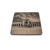 USC Coliseum Vintage Wooden Coaster